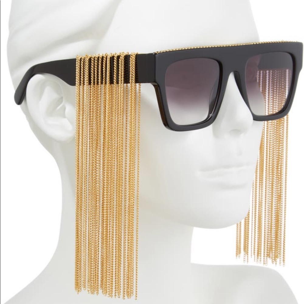Stella McCartney Gold Chain sunglasses - Picture 4 of 14